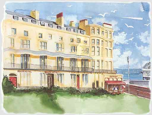 Beach Hotel, Regency Sqaure, Brighton, UK
